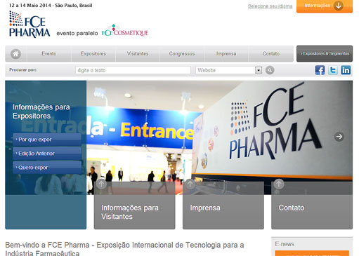 FCE Pharma lança novo site