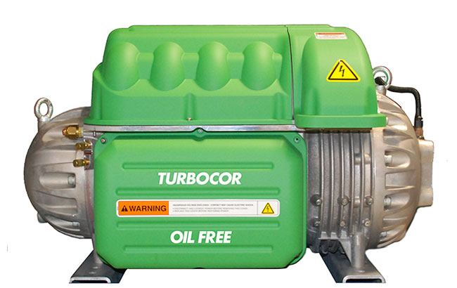 Compressores Danfoss Turbocor® usam tecnologia avançada para fornecer alta eficiência e baixos níveis de ruído, ocupando área compacta Divulgação