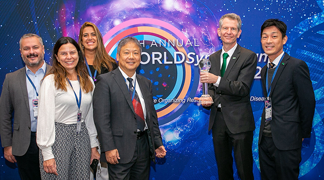 JCR Farmacêutica recebe prêmio na World Symposium 2022